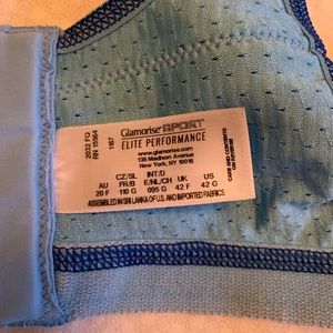 Women’s Glamorise Sports Bra Blue 42G
